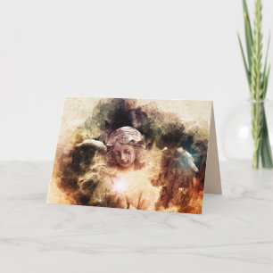 carte de voeux de l'ange stigmata