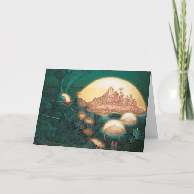 Carte de voeux de l'Atlantide (Devant)