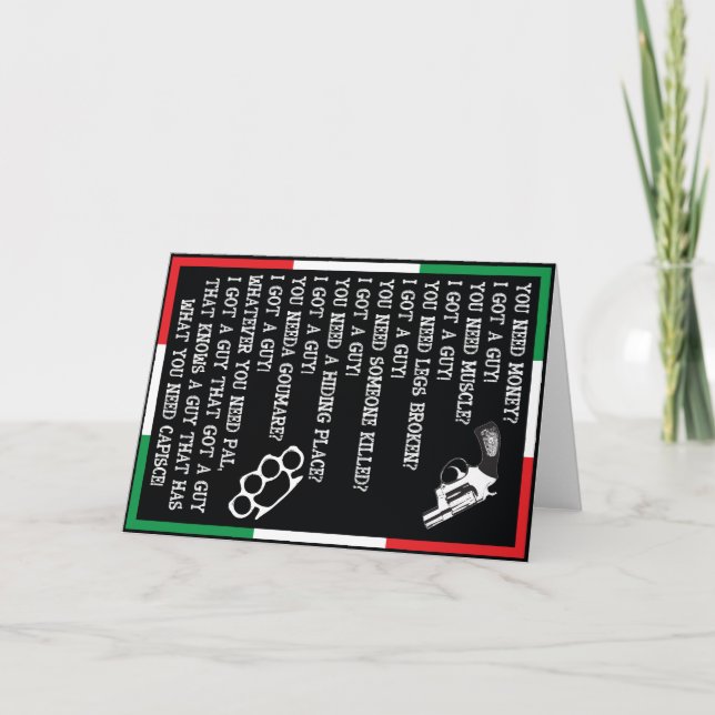 CARTE DE VOEUX DE MARQUE D'APPEL, COMÉDIE (Devant)