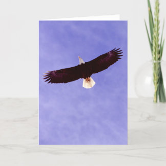 Carte de voeux de montée d'Eagle