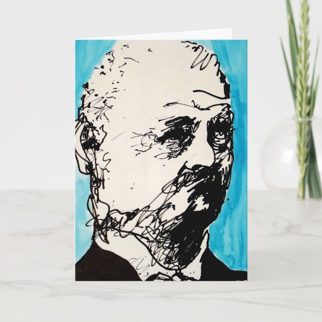 Carte de voeux de musique classique - Bruckner (Devant)