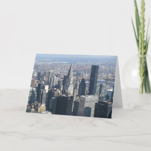 Carte de voeux de New York City