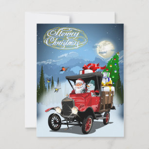 Carte de vœux de Noël