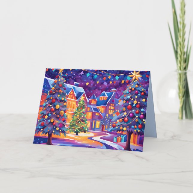 carte de voeux de noël (Devant)