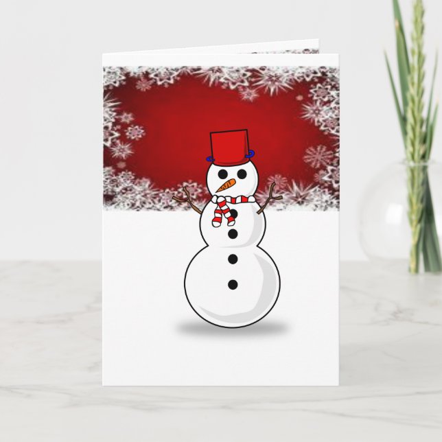 Carte de voeux de Noël (Devant)