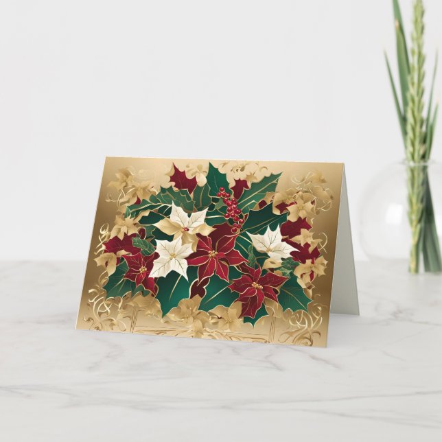 carte de voeux de noël (Devant)