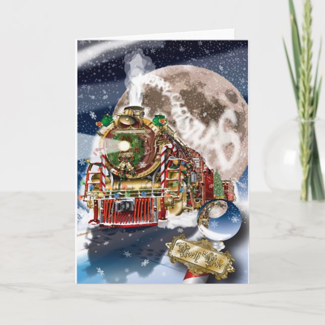 Carte de voeux de Noël (Devant)