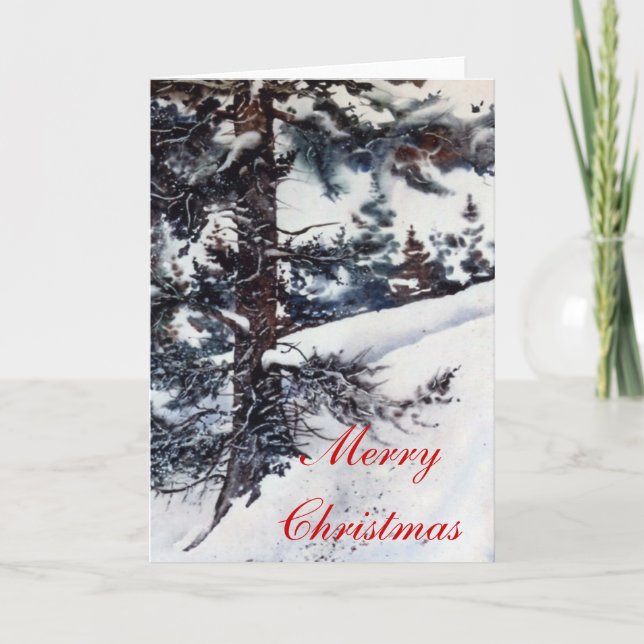 Carte de voeux de Noël (Devant)