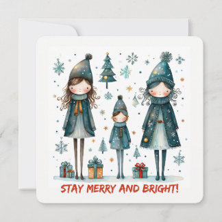 Carte de vœux de Noël