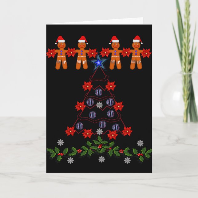 Carte de voeux de Noël (Devant)