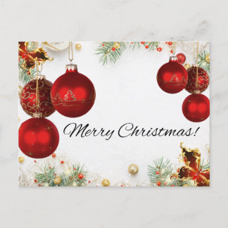 Carte de vœux de Noël
