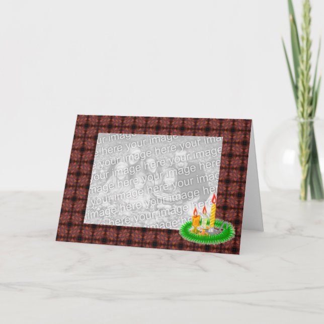 Carte de voeux de Noël (Devant)