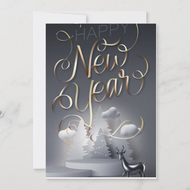 Carte de voeux de Noël (Devant)