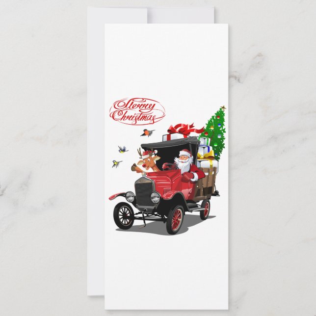 Carte de vœux de Noël (Devant)