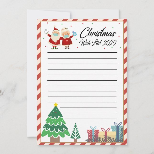 Carte de voeux de Noël (Devant)