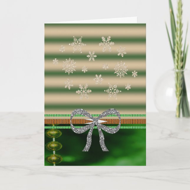 Carte de voeux de Noël (Devant)