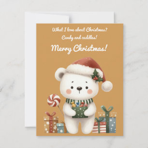 Carte de voeux de Noël