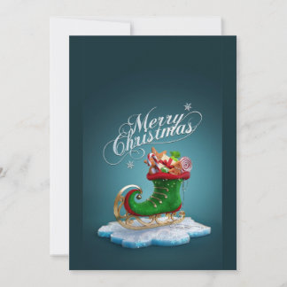 Carte de voeux de Noël