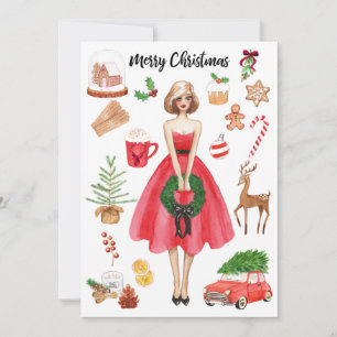 Carte de vœux de Noël