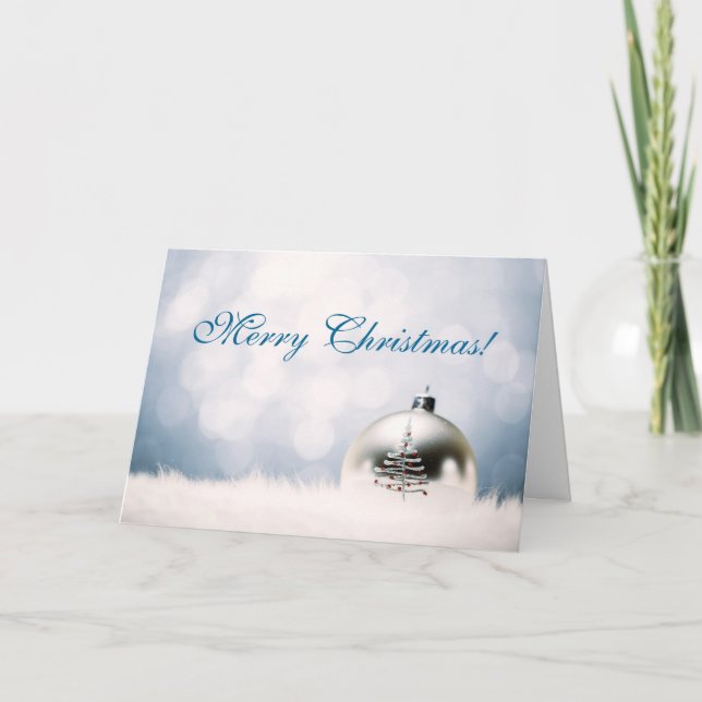 Carte de voeux de Noël (Devant)