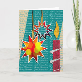 carte de vœux de Noël