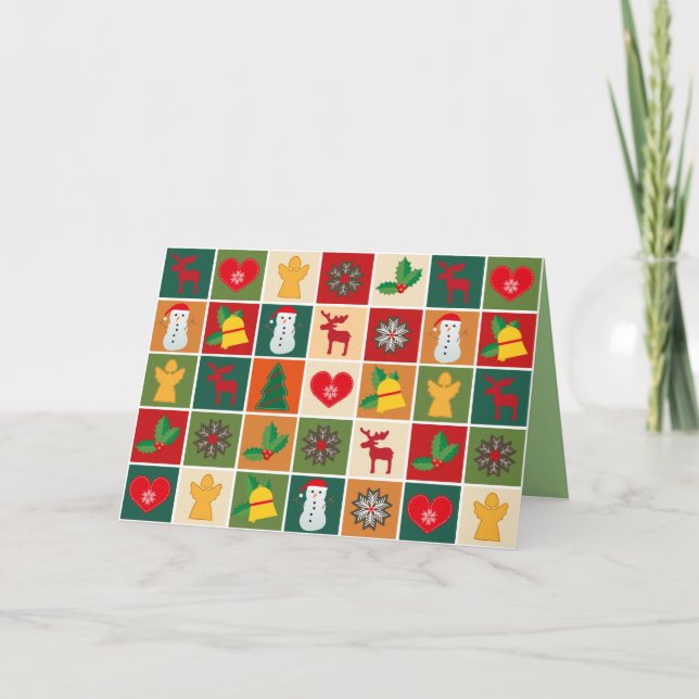 carte de voeux de noël (Devant)