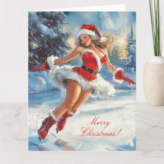 Carte de vœux de Noël.