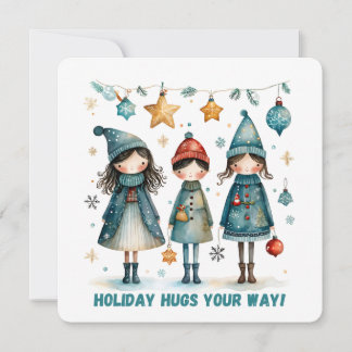 Carte de vœux de Noël