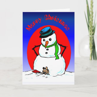 Carte de voeux de Noël