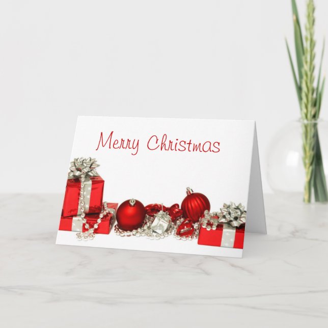 Carte de voeux de Noël (Devant)