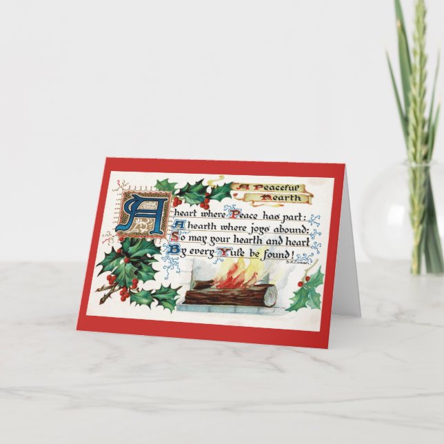 Carte de vœux de Noël (Devant)