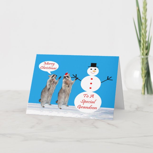 Carte de voeux de Noël (Devant)