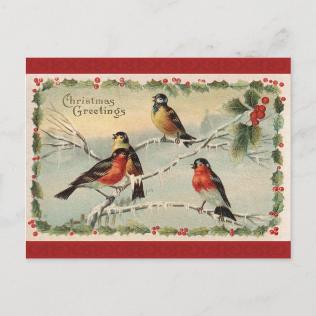 Carte de voeux de Noël (Devant)