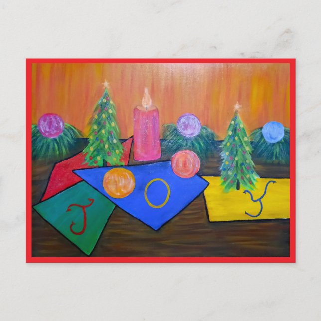 Carte de vœux de Noël (Devant)