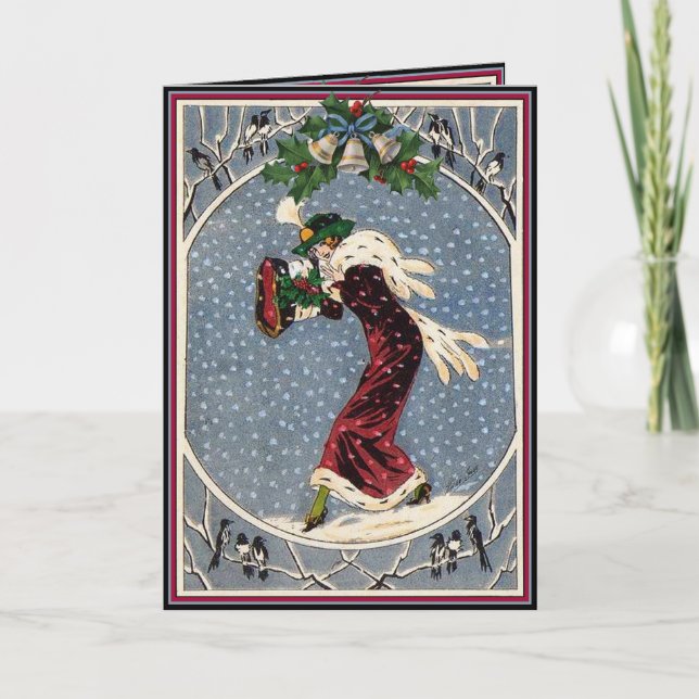 Carte de voeux de Noël (Devant)