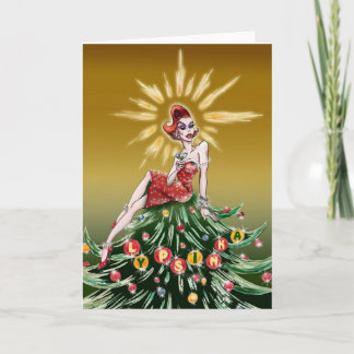 Carte de voeux de Noël #3 (vide à l'intérieur)