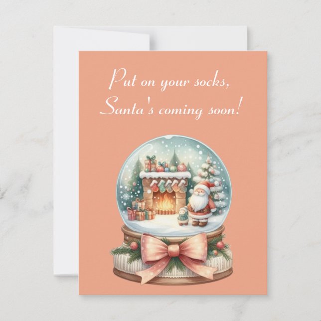 Carte de voeux de Noël amusante (Devant)