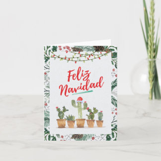 Carte de voeux de Noël amusante - Feliz Navidad