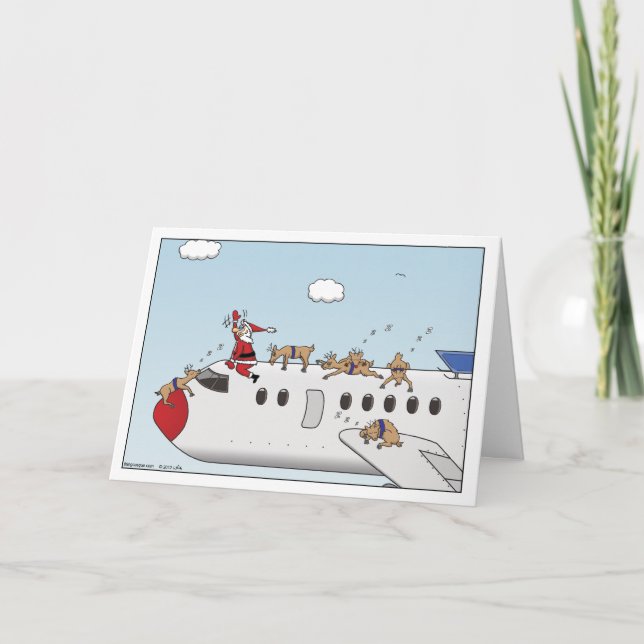 Carte de voeux de Noël Autopilot (Devant)