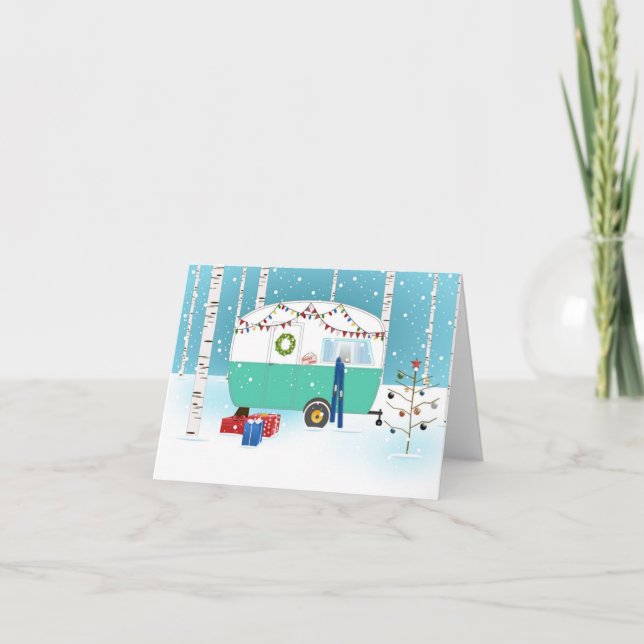 Carte de voeux de Noël Camper (Devant)