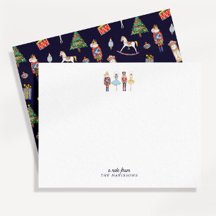 Carte de vœux de Noël Casse-Noisette en papeterie