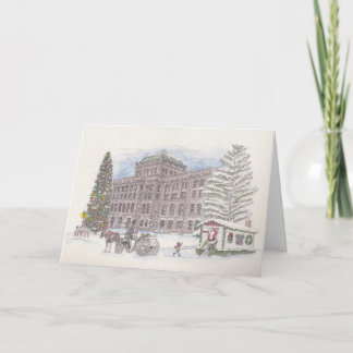 Carte de voeux de Noël de la Marche de Genève