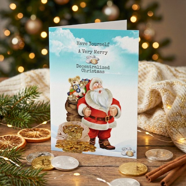 Carte de voeux de Noël décentralisée (Decentralized Christmas Greeting Card)