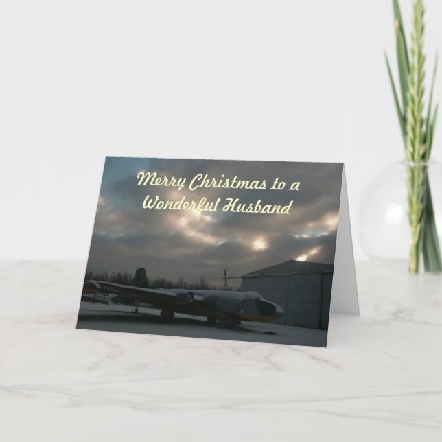 Carte de voeux de Noël du mari (Devant)