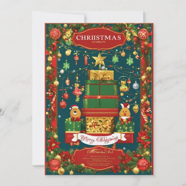 Carte de voeux de Noël exclusive (Devant)