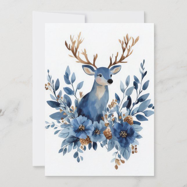 Carte de voeux de Noël Festive et élégante (Devant)