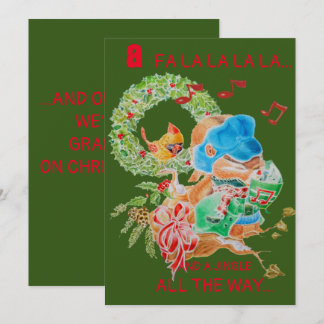 Carte de voeux de Noël Grandson