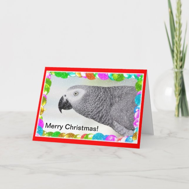 Carte de voeux de Noël Gray Gray (Devant)