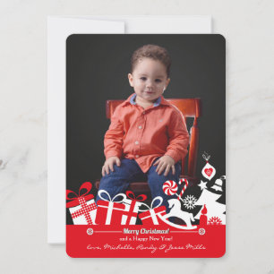 Carte de Vœux de Noël "Joie de Noël"
