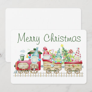 Carte de vœux de Noël joyeux